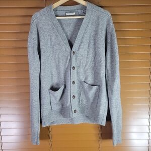 Woodwards Pure Virgin Lambs Wool Vintage Cardigan Sweater